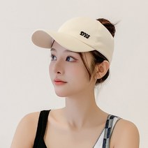 데일리 심플자수 통기성 골프 야구 여름 스포츠 썬캡 여름야구 여자 햇빛가리개 모자 캡모자