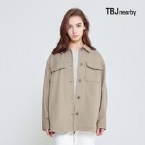 여성 트러커 셔츠형 자켓(T201JP720P)