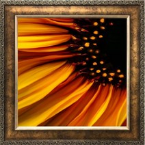 이루나다 DIY명화그리기 유화 그림 퍼즐 민화 해바라기액자 캔버스전용액자 거실액자 주문제작, ER-45 실버