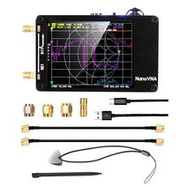 스펙트럼 분석기 최신 nanovna 벡터 네트워크 안테나 50khz 1 5ghz mf ​​hf vhf uhf sd 카드 슬롯 지원 rtc