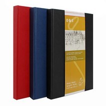 [하네뮬레]양장스케치북 인물 A4 세로, [6216780]레드