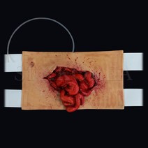SFX.자가점착 외상피부 병원 경찰 군부대 응급처치 훈련교재 상처치료훈련 시뮬레이션 연습키트, 24.SFX.외상피부_탈장_밴드