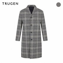 트루젠 체크 싱글 트렌치코트 TGAS2-MCL030
