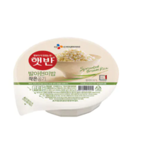 CJ제일제당 햇반 발아현미밥 작은공기 130g, 25개