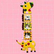 만들기놀이 펠트키다리액자 기린만들기 만들기재료 펠트키다리액자 펠트키다리 액자 만들기 기린 만들기놀이