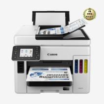 라이브잇 캐논 맥시파이 비즈니스 팩스 무선 무한 복합기, 6세트, GX7090