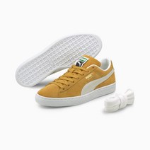 국내매장용 푸마 PUMA 남성 여성 신발 스웨이드 클래식 XXI/Suede Classic XXI 옐로우 374915_05 운동화 스니커즈 슈즈 신발
