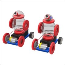 과학교구 과학키트 과학사 뉴 더블 축 전동로봇 BB-8 드로이드(일반형/LED형-1인용/5인용)과학교구, LED형 5인용