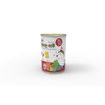 SBS TV동물농장x기빙데이즈 캔따는하루_닭고기와보리 400g 강아지 단일 동물성 단백질 알러지 케어에 도움을 주는 습식사료