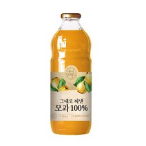 해썹인증 퓨어프레스 물없는 모과즙 모과착즙 모과원액 그대로짜낸 모과 100%, 1병, 1000ml