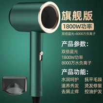 스마트 항온 대출력 학생기숙사 드라이어 휴대용드라이기, T08-플래그 1800W블루라이트헤어컨디셔닝