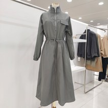 막스카라 하이넥 롱 원피스 M21QWO377G1