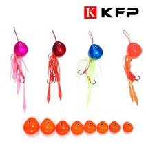 브랜드없음 KFP 유동식 타이라바 100g/선상 참돔낚시, 선택완료, 핑크