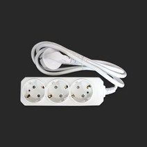 히포라이팅 에너지 3구 멀티코드 1.5/3/5M 국산 국내산, 3m