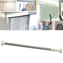 스텐레스 압축봉 160 (옷걸이 커튼봉 샤워봉), 애비뉴 1
