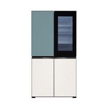 LG DIOS 오브제컬렉션 노크온 4도어냉장고 T873MTE312 바름