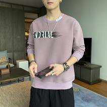 남성 맨투맨 ins 가을 코디 루즈핏 캐주얼 상의 남성 맨투맨