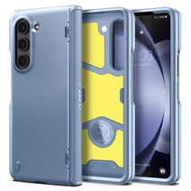 Spigen Galaxy Z Fold5 케이스 [SC-55D SCG22] 풀 커버 2중 구조 [TPU+PC] 최대 90% 충격 흡수 미군 MIL 규격 취득 내충격 무선 충전 대응 슬림 아머 Pro ACS06869 (시에라 블루)