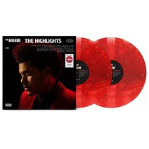 더 위켄드 The Highlights 레드 LP 바이늘 바이닐