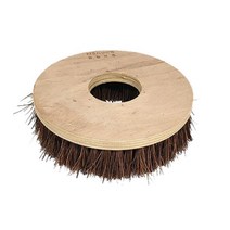 왁스 박리작업 광택기용 야자 기계솔(12인치) 청소솔 체육관 사무실