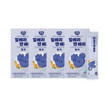 [또또맘] 빌베리앤베리 젤리 4박스(15g x 40포), 단품