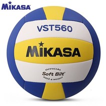배구공 피구공 비치발리볼 빅발리볼 original mikasa vst560 soft bilt size 5 brand 실내 경쟁 훈련 공 fivb 공식 배구, 노란 공