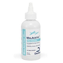 Dechra MalAcetic Otic 사과향 귀/스킨 클렌저 113.4g(4온스) 5571263012, 113.4g, 1개