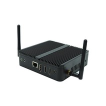 미니PC 팬리스 M4B-J6412 미니 PC 쿼드 코어 4 스레드 윈도우 리눅스 외부 안테나 SO-DIMM DDR4 슬롯 데스크탑 컴퓨터, [01] 미국, [06] 16GB 512GB