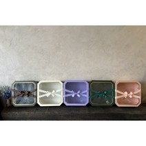 다올보자기 투명 팔각 과일 플라워 기프트 선물상자 낱개 상품, 브라운