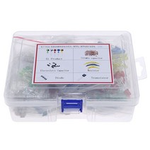 아두이노 키트 코딩 입문 교육 보드 점퍼선 7Value DIY 부품 빅 키트 3/5MM LED 다이오드 및 Triodes 도자, 01 7 Value Set