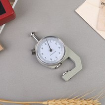 RORGETO 1PCS 0-10mm 다이얼 두께 게이지 금속 가죽 종이 측정기 테스터 분석 도구, 한개옵션0