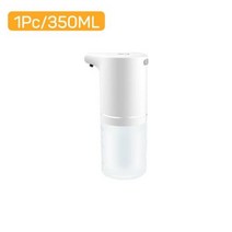 건조기 드라이 원적외선 핸드 비접촉 자동 센서 비누 디스펜서 충전 스마트, 350ML White 1 PC