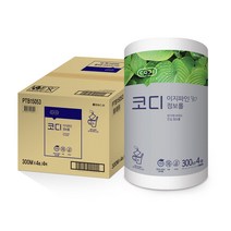 쌍용 이지파인 점보롤 300m 대용량 업소용, 1박스, 16롤