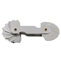 R1-6.5/R7-14.5/R15-25 RADIUS-FILLET-GAUGE 외부 내부 아크 측정 도구 오목한 볼록 아크 다이 제조업체 점검, 7 ~ 14.5