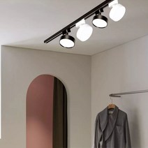 이케아 led레일조명 레일등 현대 Led COB 트랙 빛 알루미늄 9W 12W 천장 레일 램프 상업 천으로 저장소 복, 05 18W Black_02 Neutral White