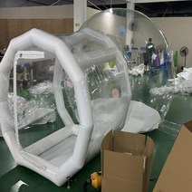 글램핑 돔 이글루 텐트 화이트 바운스 있는 판매 투명 풍선 캠핑 버블 하우스, 3.10ft dia bubble - C2