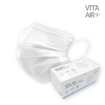 국산 일회용 마스크 대형 150매 비타에어 3중 MB필터, 단품