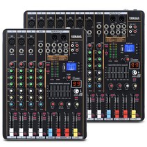 야마하 오인페 4채널 8채널 이펙터 방송 음향믹서, 8채널/EQ/녹음 Bluetooth 99 효과