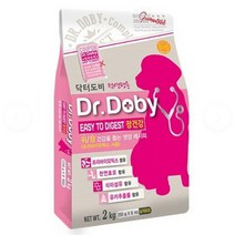 [에타홈] 국산 강아지사료 닥터도비 2kg 장건강 개사료 애견사료, 옵션선택, 단품
