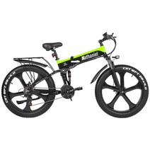 자전거 부품 용품 전기자전거접이식 전기 남성 산악 48v 1000w ebike 눈 전기 26inch 4.0 뚱뚱한 최대 40kmh 사이클링 전자, 협력사, 12.8ah LG 그린