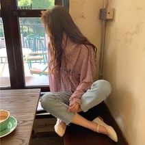 프릴 여름자켓형 핀턱셔링 랩 블라우스 랩셔츠블라우스 핀턱 블라우스 썸머 쉬폰 펀칭 셔츠블라우스