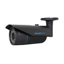 (토스트캠 2 in 1 CCTV 적외선 뷸렛형 TC-2IBA-36K (200만화소 (고정렌즈-3.6mm/LED36개 (블랙 블랙/토스트캠/뷸렛형/고정렌즈/만화소/적외선, 단일 모델명/품번