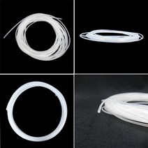 국산/투명 테프론튜브 PFA0406/10m 1ea/내경 4x외경 6mm/내약품성 내열 내한에 우수, 1개