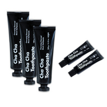 언파 차차 치약 3+2개 입냄새 구취 제거 치아 미백 충치 자일리톨 민트 블랙 치약 숯치약, 언파차차블랙치약 100g 3개 + 30g 2개