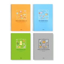 양지사 연습장3호 무선 스프링노트 공책 막노트, 본상품선택