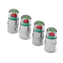 자동차 타이어 공기압 밸브 스템 캡 센서 표시기 경고 스코다 옥타아 A2 Fabia Rapid Superb Yeti Roomste, 한개옵션0