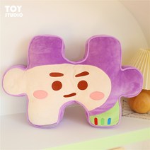 랏소베어 침대 소파 등받이 토이스토리 쿠션 버즈 우디 오피스 점심 휴식 좌석 퍼즐 인형 자동차, C.우주 비행사 + 퍼즐 베개