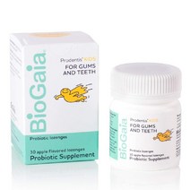 바이오가이아 BioGaia 프로덴티스 잇몸 치아 프로바이오틱스 유산균 치아건강 사과 사탕 30 개