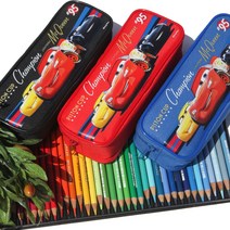 디즈니 카3 사각필통 3color 파우치형 필통, 블랙