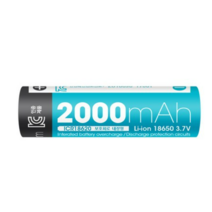 나비 18650 리튬이온 충전 배터리 ICR18620, 1개, 5개입